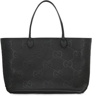 Jumbo GG leather shopping bag-1